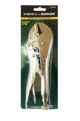 Sata 71203PP Locking Plier Vise Grip 10" (Straight Jaw)